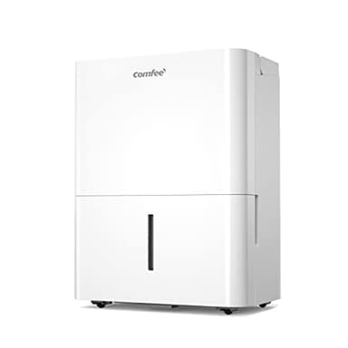 COMFEE' Deumidificatore Casa Muffa 12L/24h, Adatto fino a 20㎡, Filtro Lavabile, Ruote Piroettanti, R290, MDDN-12DEN7