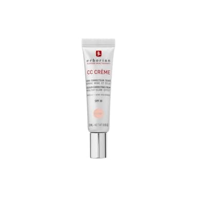 Erborian - CC Crème alla Centella Asiatica - Crema Viso Illuminante ad Alta Definizione e Trucco - Protezione Solare SPF 30 - Cosmetica Coreana - Clair 15ml