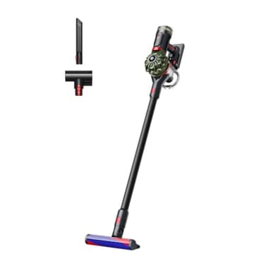 Dyson V8 Cyclone Aspirapolvere senza filo, 150 AW, 60 minuti di autonomia, Spazzola Motorbar anti groviglio, accessori combinati, stazione di ricarica a muro