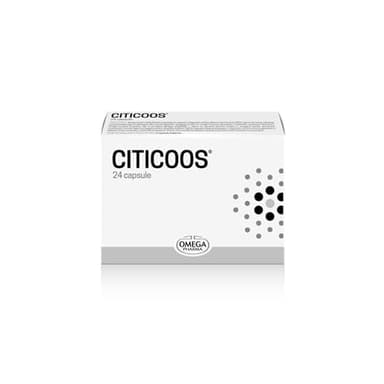 Omega Pharma - Citicoos, Integratore Alimentare Utile nei Casi di Stress Psichico - 24 Capsule