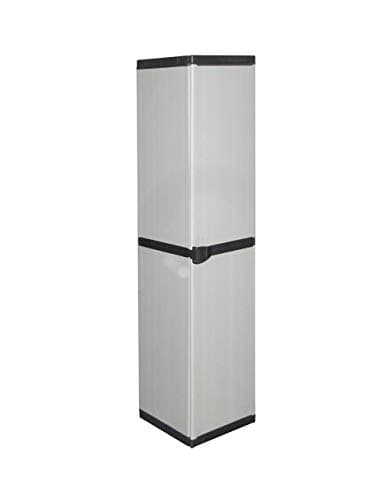 Mongardi 7813C04 - Armadio Modulare, 1 Anta, Grigio, 34 x 39.5 x 168 cm