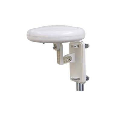 Winner SATURN – Antenna Esterna Digitale Amplificata Omnidirezionale, Bianco | Ricezione FM/VHF/UHF | Alimentazione 220V/50Hz DC12V | Guadagno Fino a 25dB