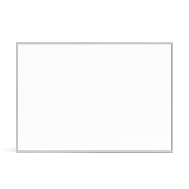 ULCANO Pannello Radiante Infrarossi a CRISTALLI di CARBONIO, 600W 100x60 cm, Comfort Termico (non secca l’aria) Basso Consumo, Max Efficienza e Conversione Termica, ALLUMINIO, Mod. ALU ECO PRO