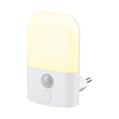 GRIFEMA GD103-1 Luce Notturna per Bambini 5 Livelli di Luminosità Regolabili, Luce Notturna con Sensore di Movimento per Cameretta, Bagno, Corridoio, Cucina, Scale, 2700K Bianco Caldo