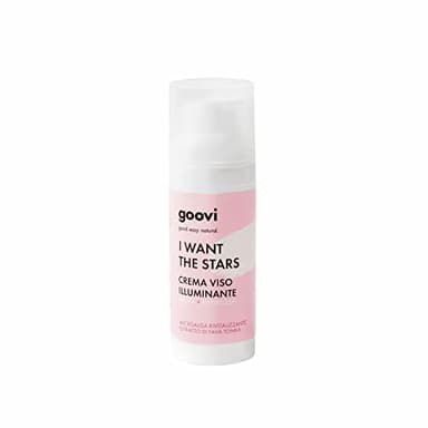 Goovi, I Want the Stars, Crema Viso Illuminante, Idrata e Rivitalizza la Pelle, Rende la Pelle Uniforme, Luminosa ed Elastica, Non Unge, 50 ml
