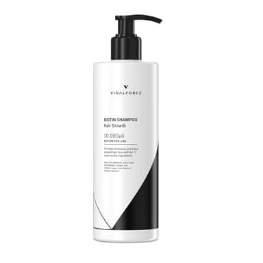 Shampoo Biotina 10000 mcg I Premio miglior shampoo Anticaduta 2024/2025 con Zinco, Saw Palmetto, Ferro, Rame o Caffeina I Shampoo Senza Solfati Né Parabeni Né Siliconi. XXL 400ml