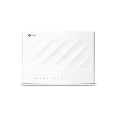 Tp-Link Vx230V Modem Router Fr Vdsl/Adsl, Dual-Band Wi-Fi 6 Ax1800Mbps, Profilo Vdsl2 35B, Voip, 4 Porte Gigabit, Porta Dsl, Fxs, Bianco