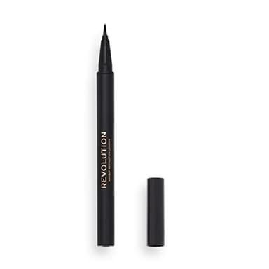 Makeup Revolution, Penna per sopracciglia, Marrone scuro, 0,5 ml