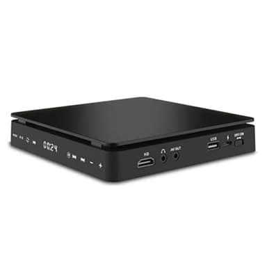 Sunmeit Lettore Dvd Ad Alta Definizione Lettore Dvd Domestico Box TV Lettore Dischi Connessione AV Compatibile con Ingresso USB Spina UE