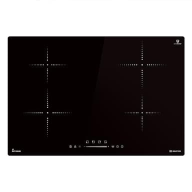 Piano Cottura Induzione 80 cm | 7 kW | 4 zone di cottura | 9 livelli di potenza | Touch Controll | Timer | IH87704RL