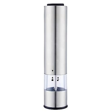 ohfruit Macinapepe elettrico in acciaio inox professionale ricaricabile Best Spice Mill adatto per macinare pepe, pepe in grani e altre spezie C