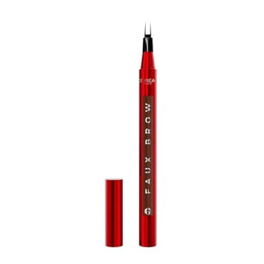 L'Oréal Paris Penna Sopracciglia, Per Sopracciglia Folte e Colorate, Tenuta Fino a 48H, Effetto Ultra Naturale, No Transfer, Infaillible Faux Brow, Tonalità: Light Brunette, 1 g