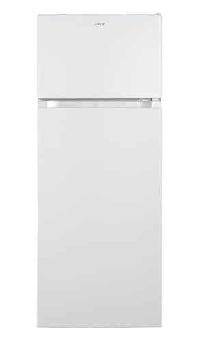 CANDY Frigorifero Doppia Porta, Libera Installazione, 211 Litri, 41 dB, Porte reversibili, Crisper, Cassetto Frutta e Verdura, Bianco, AxLxP 143x54x55,1cm CDG1S514EW
