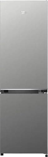 Beko B3RCSO255XB frigorifero con congelatore, Volume netto 262 L, 187 L Frigorifero, 75 L Congelatore, MinFrost, Funzione supercongelatore, 3 cassetti congelatore, Inox