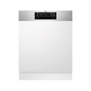 AEG FEE63606PM Lavastoviglie integrata/60 cm/AirDry – Risultati di asciugatura perfetti/D/risparmio energetico/cestino posate/rilevazione del carico/display/preimposta/arresto dell'acqua/extra