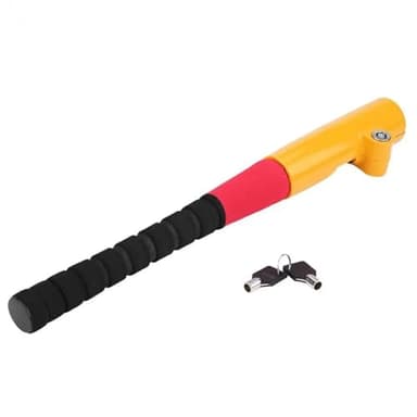 Antifurto Auto Blocco del volante dell'auto antifurto da baseball con 2 chiavi struttura in acciaio resistente migliora la sicurezza Bloccasterzo Auto