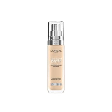 L'Oréal Paris Fondotinta Liquido, Incarnato Uniforme e Illuminato, Finish Naturale, Per Tutti i Tipi di Pelle, Formula con Acido Ialuronico, Accord Parfait, Tonalità: 2N Neutro