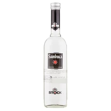 Stock Sambuca, Liquore della Tradizione Italiana Prodotto Attraverso l'Infusione di Due Varietà di Anice - Bottiglia da 500 ml