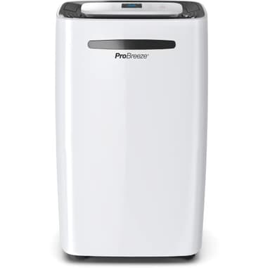 Pro Breeze Deumidificatore Casa Muffa 20L/giorno Display Digitale, Scarico Continuo, Portatile, con 4 Modalità d’Uso, Timer e Asciugatura del Bucato - deumidificatore portatile