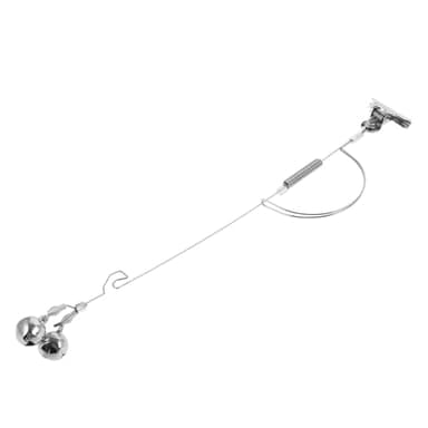 PAMINGONO Campanello Allarme Pesca in Acciaio Inox 304 per Canna da Pesca Segnalatore Acustico Forte e Carpfishing