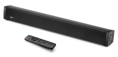 TELE System Soundbar TS5430W SONIC 30W Bluetooth 5.0, 12V con HDMI ARC, AUX, USB, per TV e Camper – Audio Potente, Design Compatto, Cavo Auto Incluso, Lettore Multimediale, Telecomando
