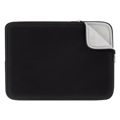 RAINYEAR 14 Pollici Laptop Sleeve Custodia Protettiva Fluffy Fodera Imbottita Borsa Compatibile con 15 Pollici Macbook Air M2 M3 M4, 14 Pollici Computer Notebook Ultrabook Chromebook, Nero
