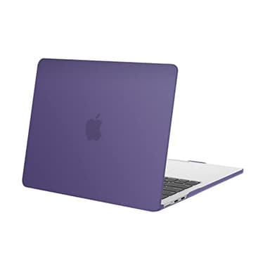 MOSISO Cover Compatibile con MacBook Air 13,6 Pollici M4 M3 M2 Chip A3240 A3113 A2681 per Air 13 Pollici Custodia Versione 2025 2024 2023 2022,Protettiva Plastica Rigida Case, Imperiale Viola