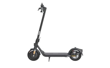 Monopattino Elettrico Ninebot by Segway, Modello F25I per adulti con 25 km di autonomia, motore da 300W, indicatori di direzione integrati, doppio freno e ruote pneumatiche tubeless da 10"