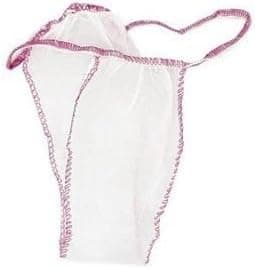 100 Pezzi - Tanga Monouso Estetica Slip da Donna, Mutande usa e Getta, in TNT, Confezione