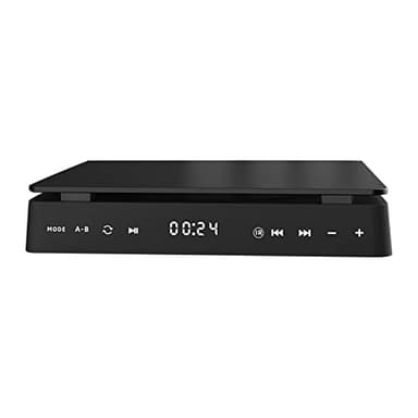 MKHFP Lettore Dvd da Viaggio, Lettore Portatile Lettori Dvd Risoluzione Full HD 1080p Lettore Domestico Porta USB Design Sottile Multifunzionale for la casa