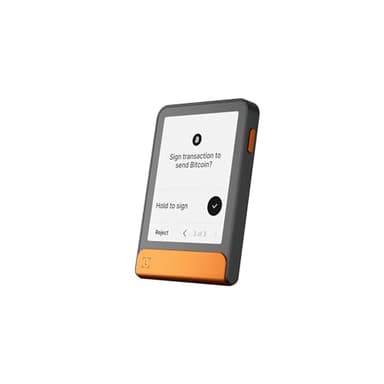 Ledger Flex - Wallet sicuro per criptovalute con touchscreen E Ink (Edizione BTC)
