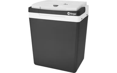BERGER | Frigorifero Elettrico Portatile da 30L - Mini Frigo Leggero e con Manico Ergonomico ideale per Auto, Camper, Van, Barca e Campeggio - Modalità Freddo e Caldo - Frigo da Auto, Spina 230V e 12V