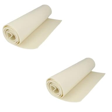 Amig - Isolamento Termico in Schiuma di Polietilene Adesiva Mod.1 - Per Cassette di Tapparelle Avvolgibili - Impedisce che Freddo, Calore e Polvere Penetrino - 2 Rotoli da 150 x 40 cm - Bianco