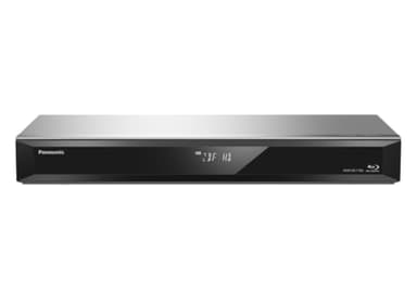Panasonic DMR-BCT765AG - Lettore Blu-Ray e registratore con sintonizzatore Twin HD DVB-C, 500 GB, 4K Upscaling, Ultra HD, registrazione simultanea, Smart Ready, argento