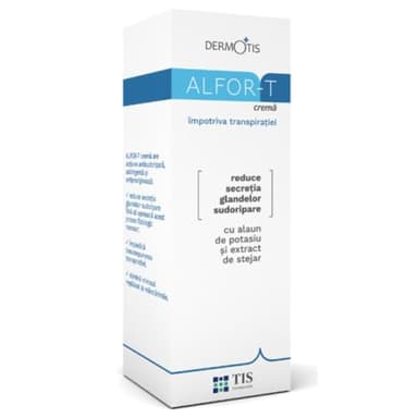 ALFOR-T Crema Stop Sudore - Sudorazione Eccessiva - Ipersudorazione di ascelle, mani, piedi - Previene la Sudorazione, Assorbe il Sudore, Elimina e Previene la Formazione dei Cattivi Odori - 20ml