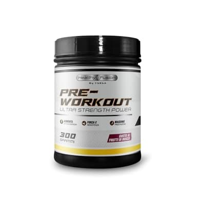 Potente Pre-Workout | Beta Alanina, Creatina, Taurina, Citrullina, Betaina, Caffeina e Vitamine | Potenzia e migliora le prestazioni energetiche | Maggiore forza muscolare e resistenza fisica | 300g