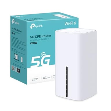 TP-Link Archer NX500 Router 5G Wi-Fi 6 AX3000Mbps Dual Band, Porta Gigabit WAN/LAN +2×Porte Gigabit LAN, Plug & Play, 1024-QAM, 8×5G/LTE, 3×Wi-Fi Antenne Interne, EasyMesh, HomeShield