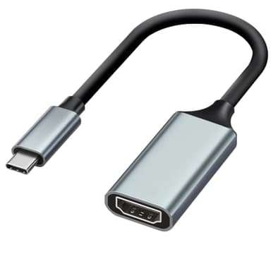 Mepsies Adattatore USB C a HDMI 4K, Convertitore USB Type-C a HDMI Compatibile con iPhone 15 Pro/Max, Galaxy, MacBook Pro/Air, Dell, Surface e Altri