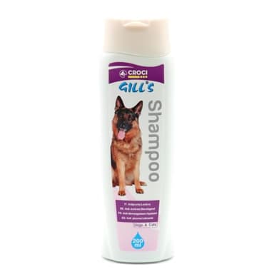Croci Gill's - Shampoo Antiprurito, Shampoo per Cani lenitivo, normalizza la Cute irritata, 200 ml