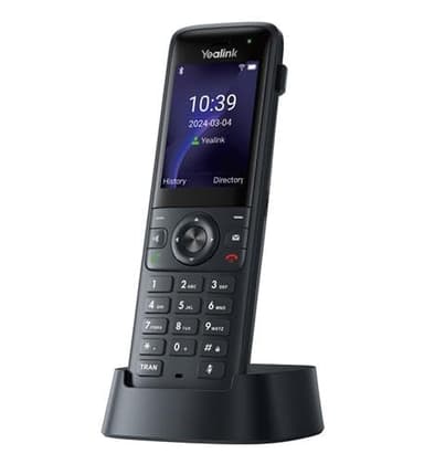 Yealink AX83H IP Phone - Cordless - Wi-Fi, Bluetooth - 5 conferenze multiple - Montabile a parete, Montabile su supporto