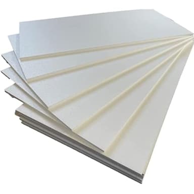 LoviStore Pannelli In Polistirolo 10 pezzi Lastre Fogli 100x50cm Spessore 1cm Multiuso Isolamento Termico Acustico Densità 15kg/mc Isolante Ideali per Copertura Imballaggio Coibentazione Cappotto