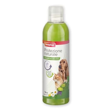 Beaphar Protezione Naturale, Shampoo Scudo per Cane e Gatto, con Olio di Neem e Lavanda, 250 ml