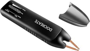 Saldatrice a punti a batteria con 11 marce regolabili, saldatrice a punti, modalità automatica e manuale, elettrodi rimovibili, sistema integrato di rilevamento intelligente della temperatura, adatto