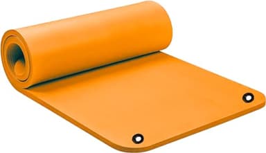 G5 HT SPORT Tappetino Yoga | 100x61Cm | Spessore 1.5 Cm | Materassino fitness per uomini e donne | Tappetino antiscivolo per yoga a casa, pilates, stretching, allenamenti a terra e fitness (ARANCIONE)