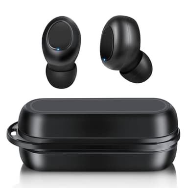 LESUN Cuffie Bluetooth, Auricolari Bluetooth 5.4 Wireless,- Ultracompatto Leggero, Suono HiFi Bassi Profondi, CVC Cancellazione Rumore, IPX5, HD Mic, Custodia Ricarica Rapida