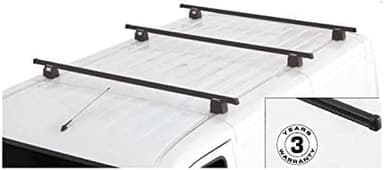 KIT 3 BARRE PORTATUTTO SCUDO 2007 ->2016 CON ANTIFURTO BARRO SISTEM PER FURGONI PASSO 3000mm P CORTO