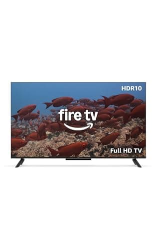 Amazon Ember Serie 2 da 40" con Fire TV (ultimo modello), smart TV HD con Telecomando vocale Alexa | Enhanced Edition, streaming veloce, Dolby Audio, modalità ambiente, TV in diretta gratuita