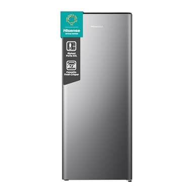 Hisense MUR52169SE - Frigorifero Monoporta con Scomparto Congelatore, 165 L, Grigio