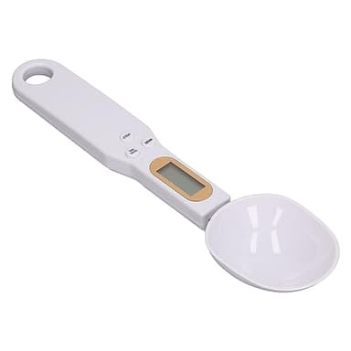 Bilancia Digitale per Cucchiai, Bilancia Dosatrice Digitale da Cucina, Bilancia per Alimenti, Peso da 0,1 Grammi a 500 Grammi, Piccola Bilancia Digitale Multifunzione