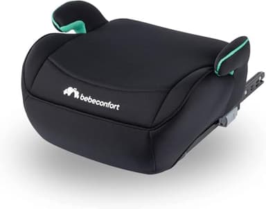 Bebeconfort Manga i-Fix Rialzo Auto per bambini, Seduta auto bambini, seggiolino auto isofix gruppo 3 per Bambini 128-150 cm, dai 6 ai 12 Anni (22-36 kg), colore Black Mist